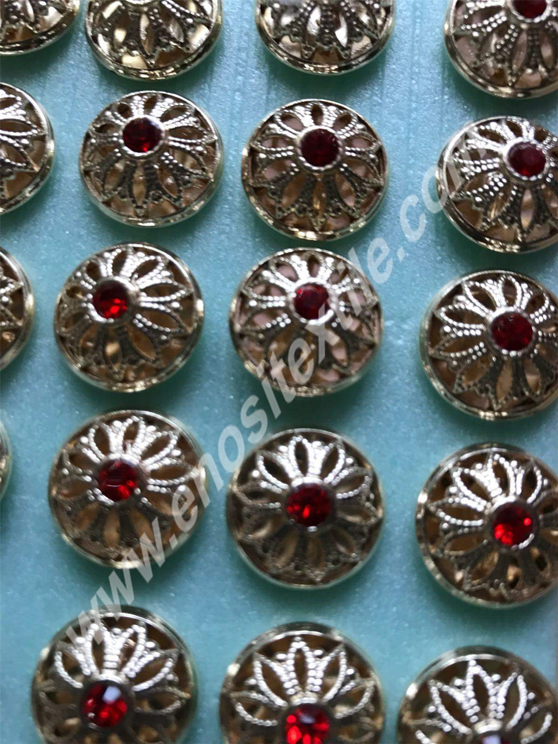 BUTTON Silver-Gold Buttons Accessories